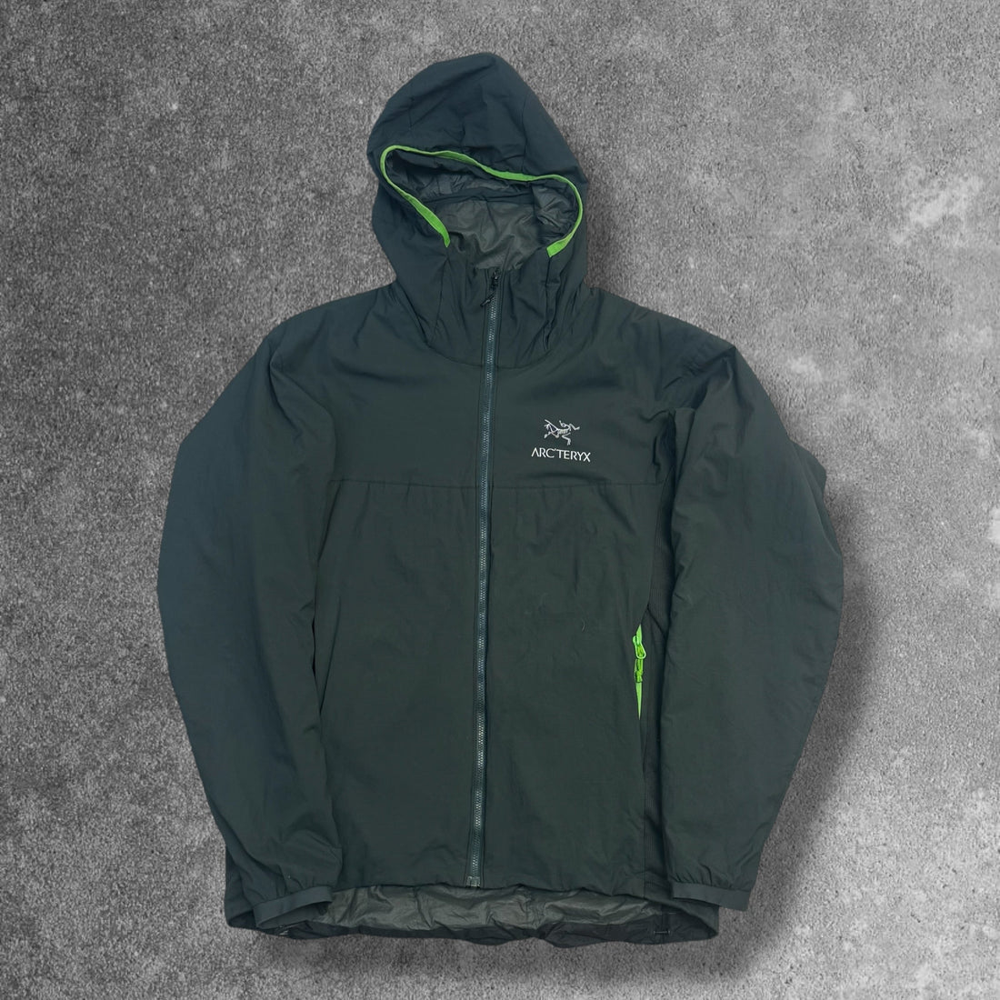 Arc'teryx Atom Hoody laid flat
