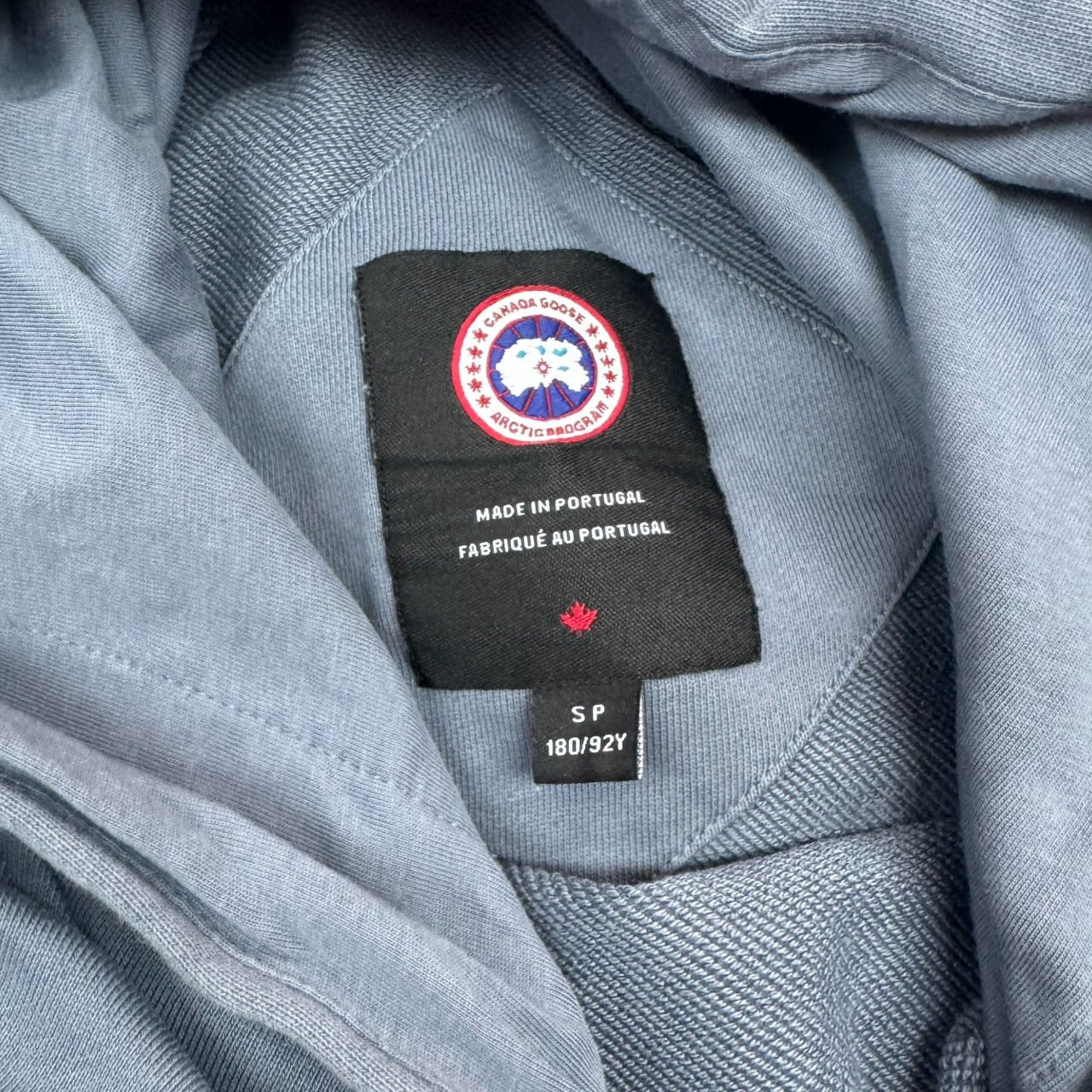 Canada Goose Charcoal Blue Hoodie Small RRP £295