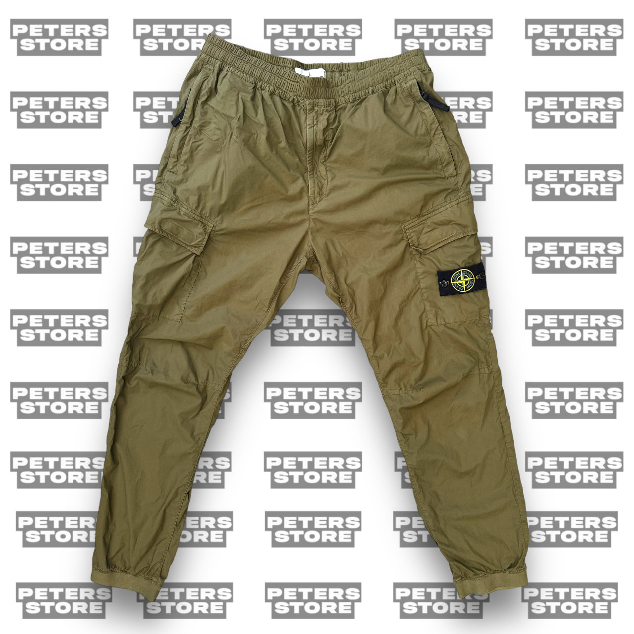 Stone Island Khaki Brown Cargos