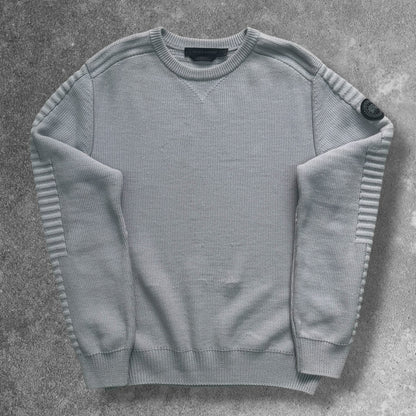 Canada Goose Merino Wool Jumper Men's Large Grey RRP £325