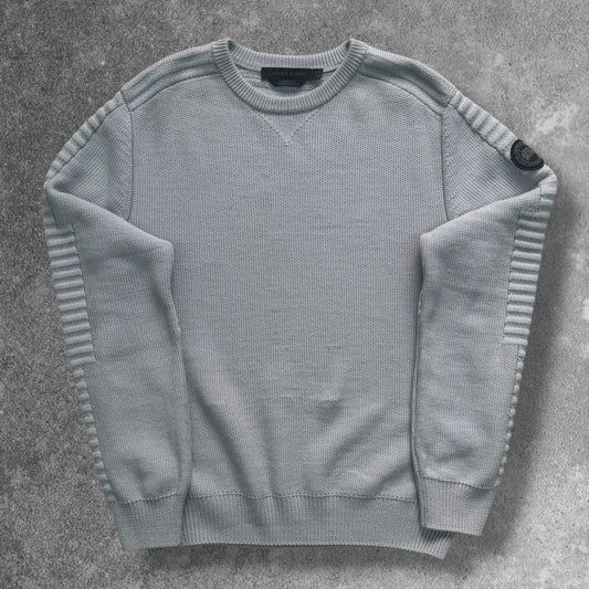 Canada Goose Merino Wool Jumper Men's Large Grey RRP £325