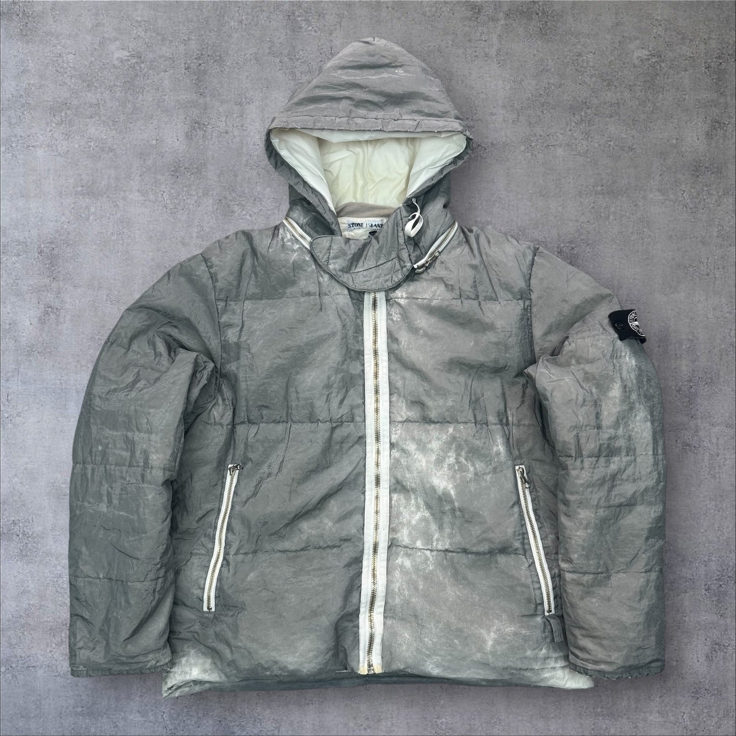 Stone Island Pure Metal Shell Puffer Men's XL Art 33154139 RRP £900