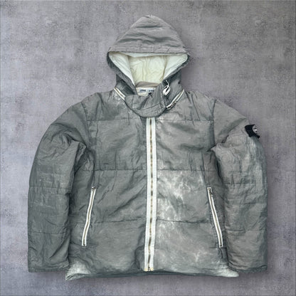 Stone Island Pure Metal Shell Puffer Men's XL Art 33154139 RRP £900