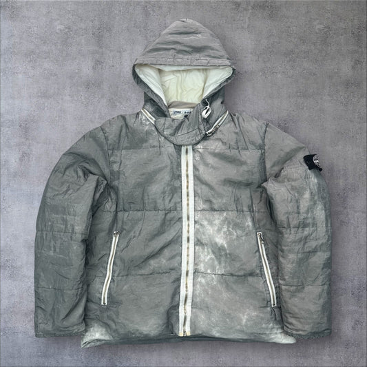 Stone Island Pure Metal Shell Puffer Men's XL Art 33154139 RRP £900