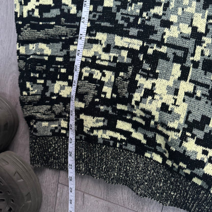 Stone Island Twisted Pixel Camo Jumper Large RRP £365