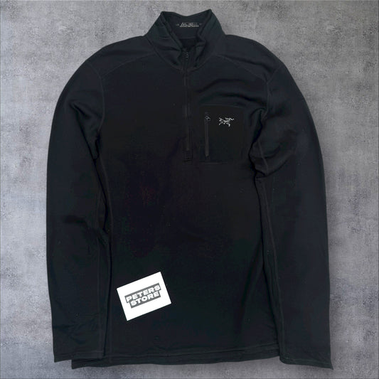Arc’teryx Kyanite Fleece Black Reflective Logo Size Large RRP £200+
