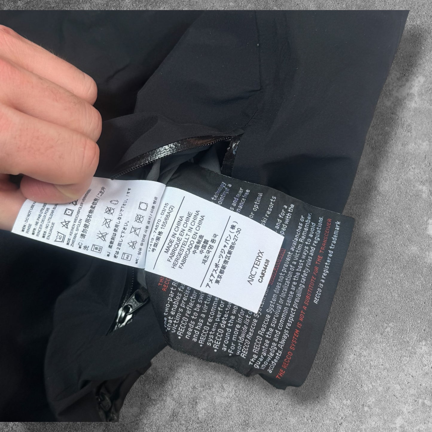 Arc'teryx Ravenna Pant Women's Size 2 Softshell RECCO RRP £250