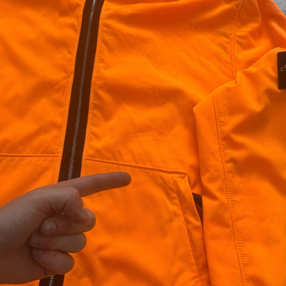 Stone Island Softshell Medium Neon Orange Rare RRP £550