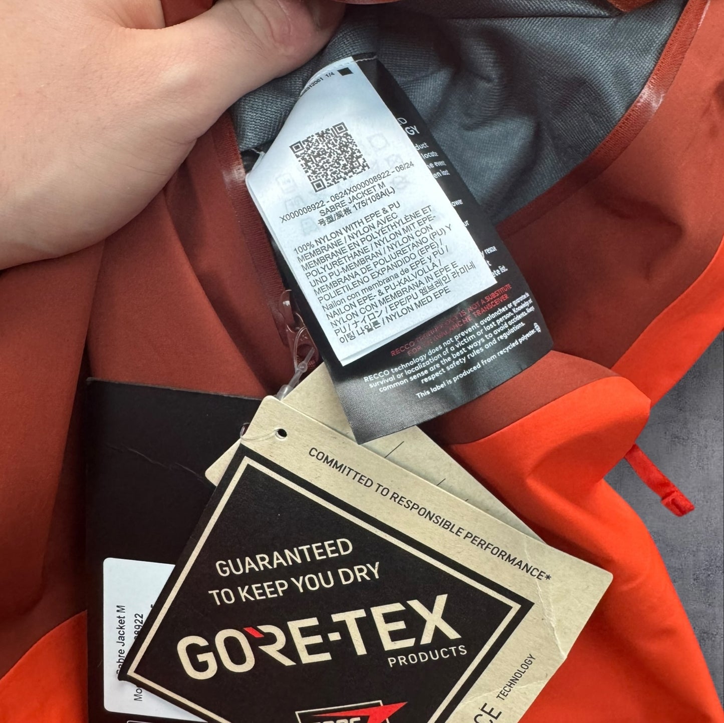 Arc’teryx Sabre Jacket 2024 (Brand New) RRP £750+