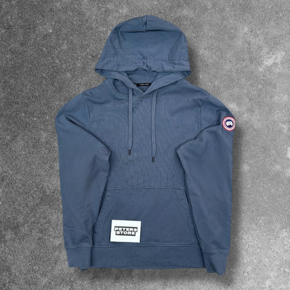 Canada Goose Charcoal Blue Hoodie Small RRP £295