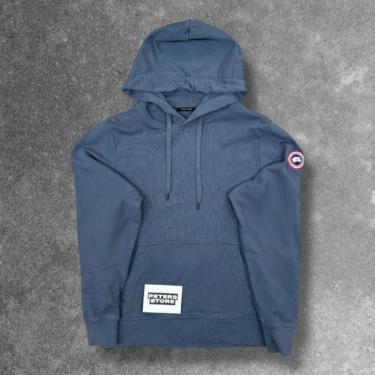 Canada Goose Charcoal Blue Hoodie Small RRP £295