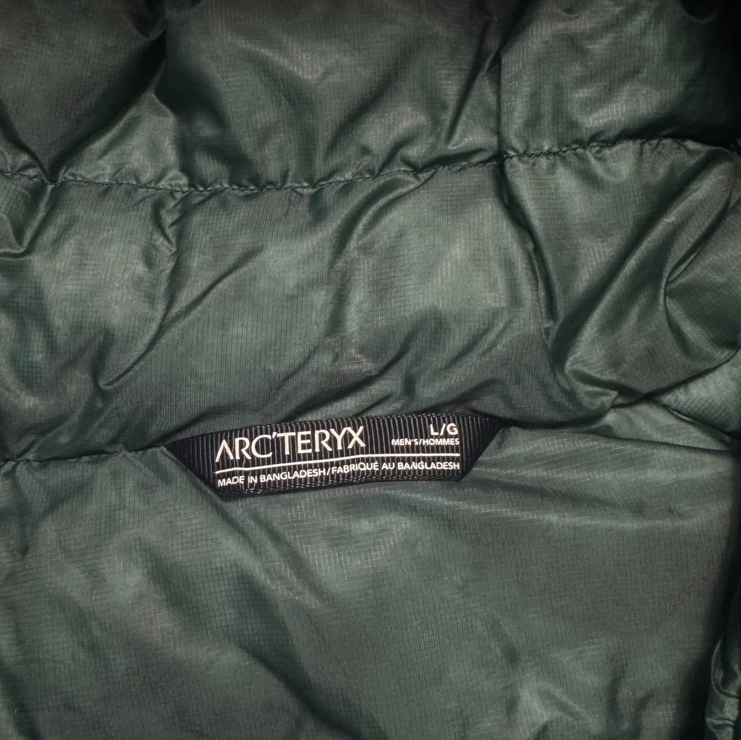 Arc'teryx Thorium SV Parka Jacket Men's Large 2023 Goose Down Insulated RRP £750