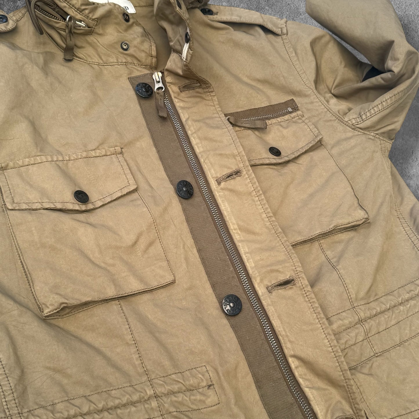 Stone Island David-TC Jacket SS 2012 Khaki Art 561543349 RRP £600