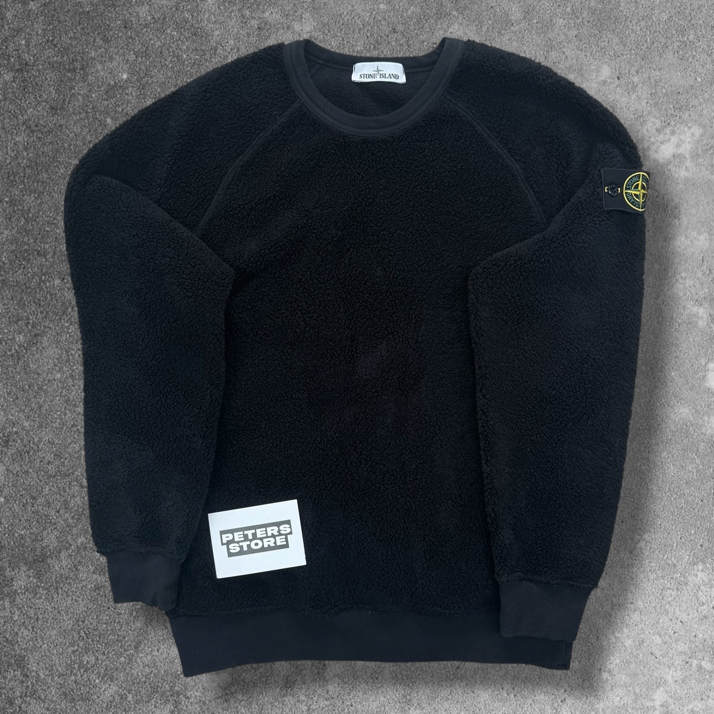 Stone Island Teddy Sherpa Fleece Jumper Size Medium RRP £350