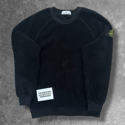 Stone Island Teddy Sherpa Fleece Jumper Size Medium RRP £350