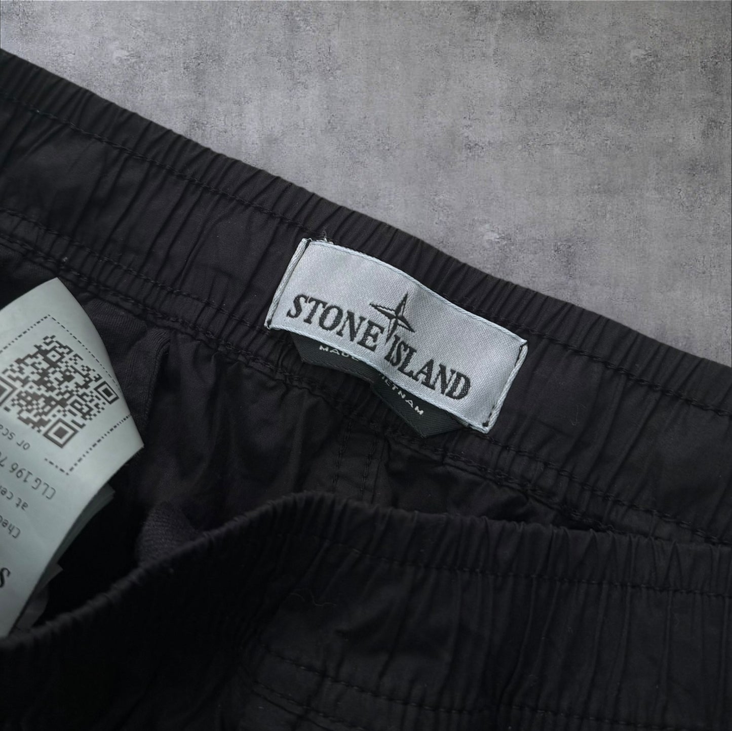 Stone Island Elasticated Cargos Black 30W RRP £350