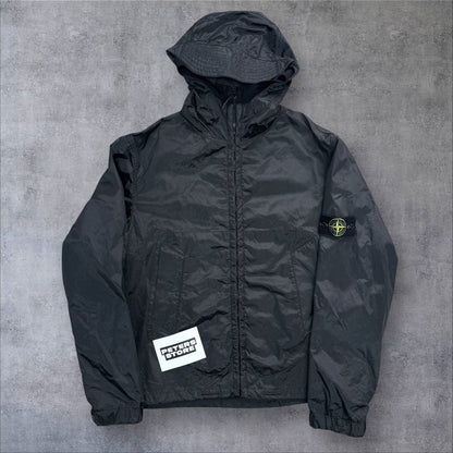 Stone Island Vintage Nylon Zip Up Jacket Black Men’s Medium RRP £495
