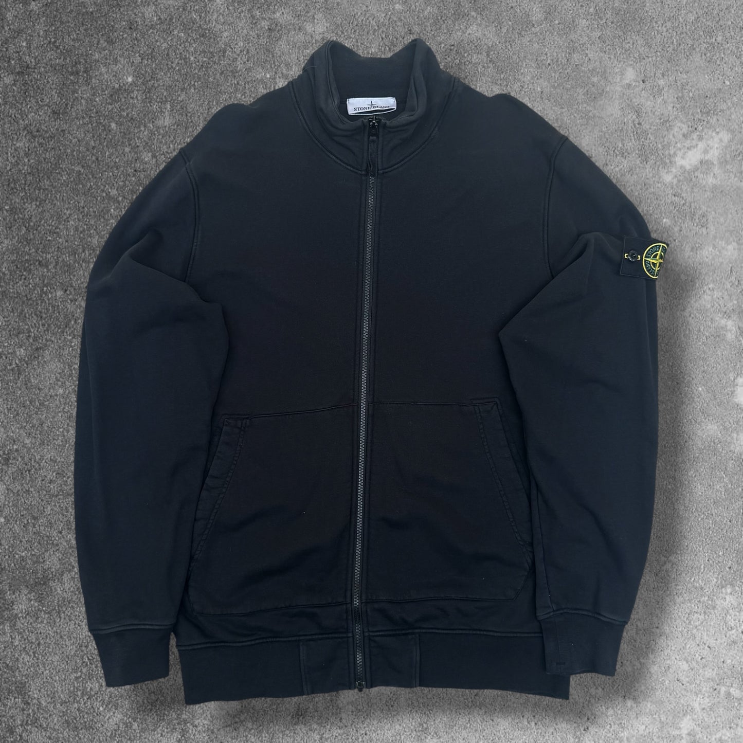 Stone Island Full Zip Jumper Black Size XXL RRP £300
