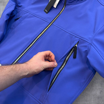 Stone Island Brand New With Tags Fleece Lined Softshell Ocean Blue XL BNWT RRP £675