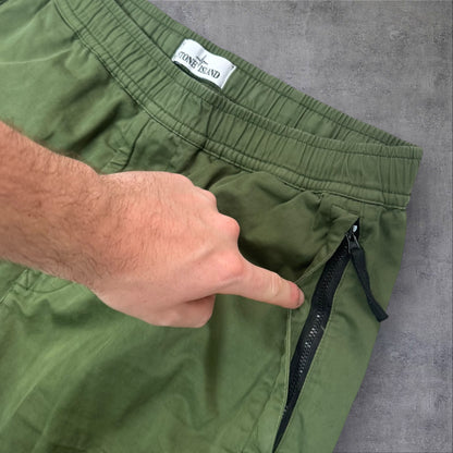 Stone Island Cargo Trousers Khaki Size 34W RRP £395+