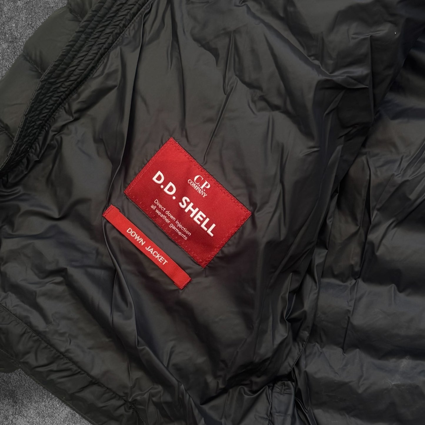 CP Company DD Down Puffer Black Jacket RRP £800