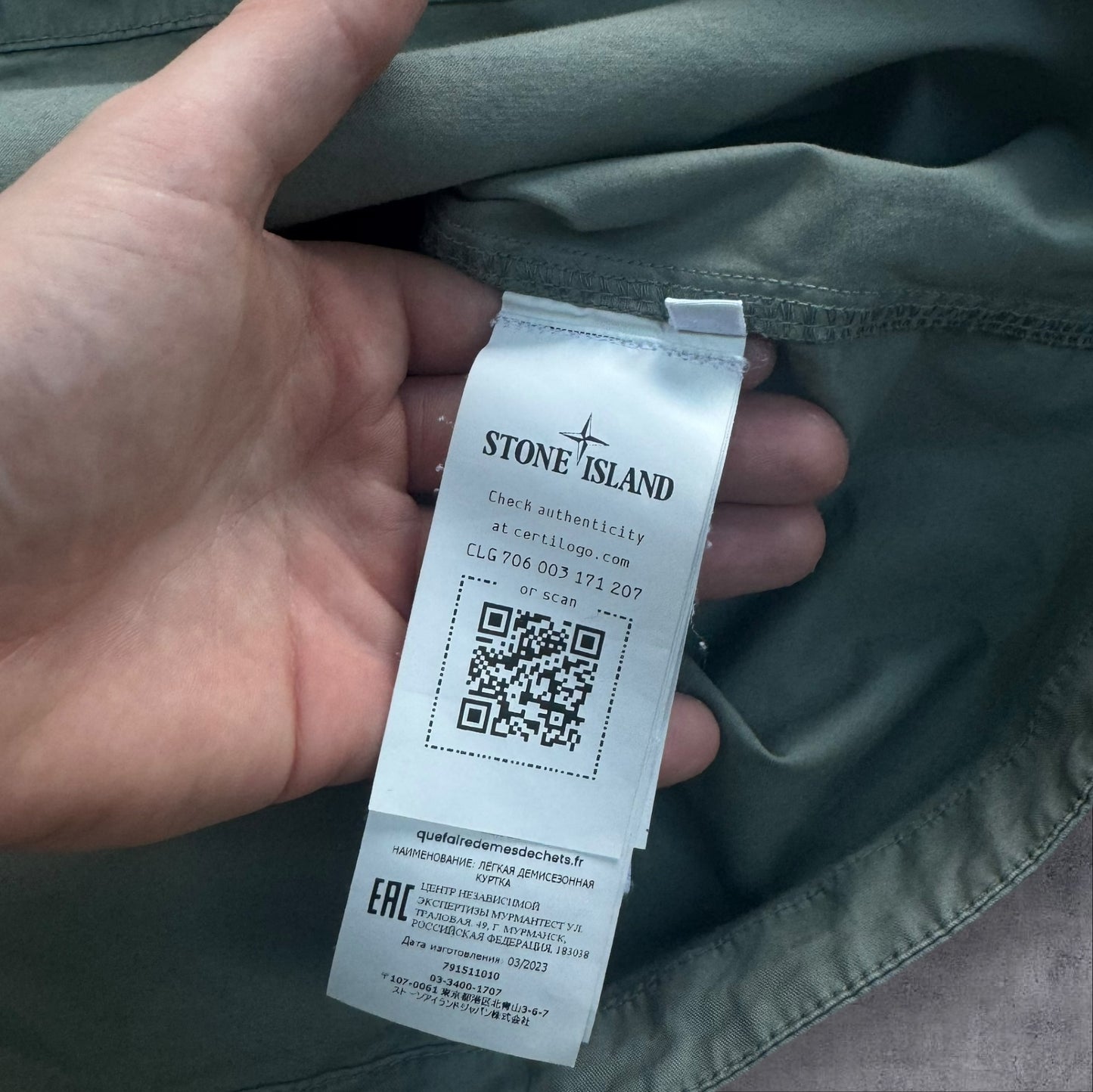 Stone Island Overshirt 3XL Newer Season 27 inch P2P RRP £375