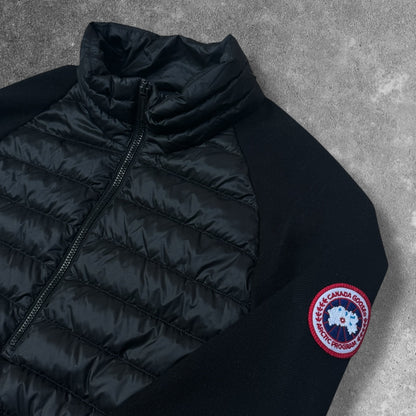Canada Goose Hybridge Knit Pullover Men's Medium Black Hybrid Down RRP £795