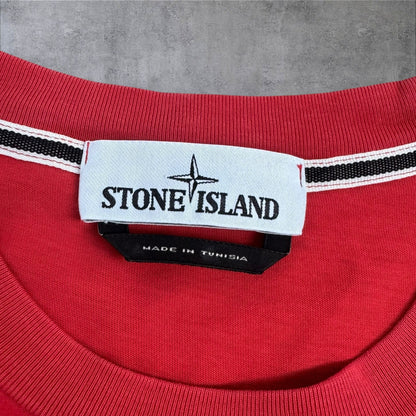 Stone Island T-Shirt Red Size Large RRP £160+