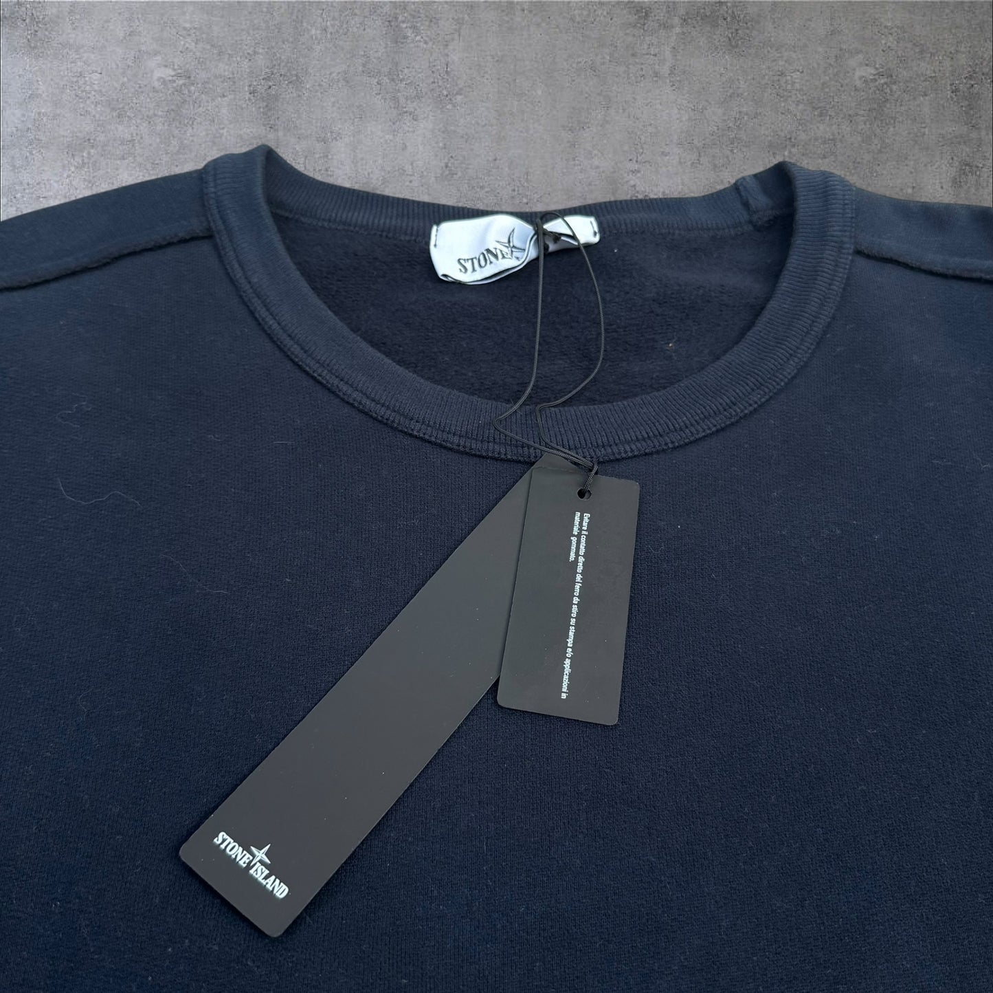 Stone Island Sweatshirt Navy Size Large Brand New With Tags RRP £300+