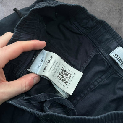Stone Island Elasticated Waist Cargos Navy 30W RRP £350