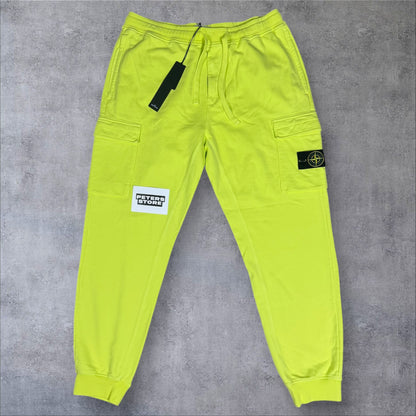 Stone Island Neon Joggers XXL RRP £350+