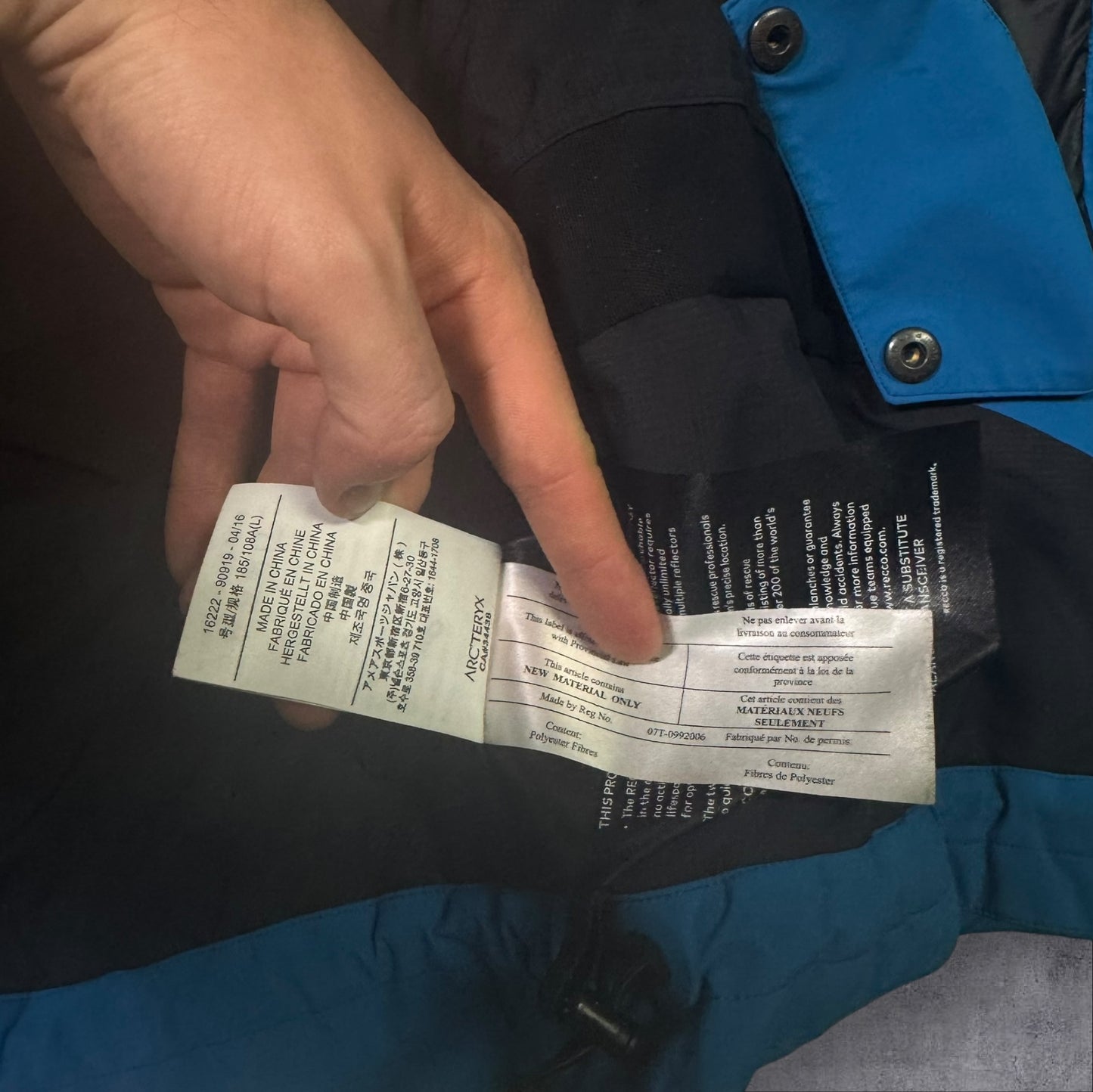 Arcteryx Shuksan Insulated Goretex Ski Jacket Mens RRP £650