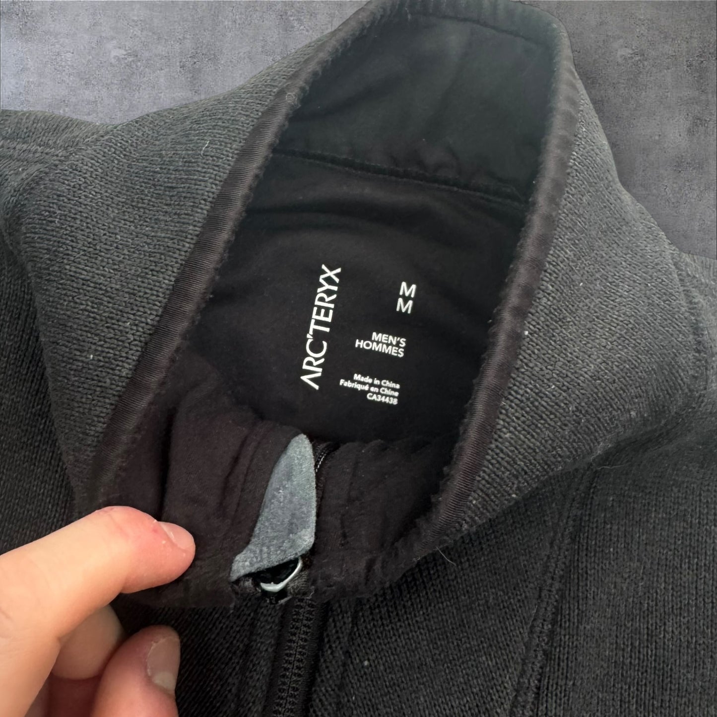 Arcteryx Fleece Dark Grey Medium RRP £160