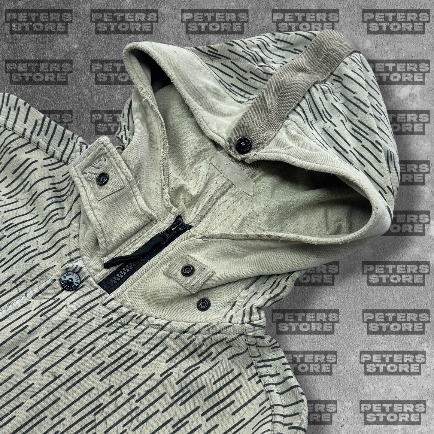 Stone Island Raincamo Hoodie Size Medium RRP £450