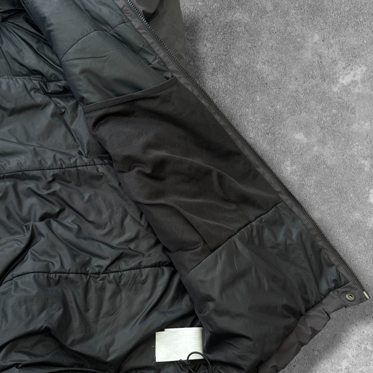 Arc'teryx hoody inside pit vent