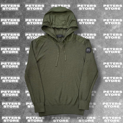 Canada Goose Merino Knit Hoody Dark Sage front