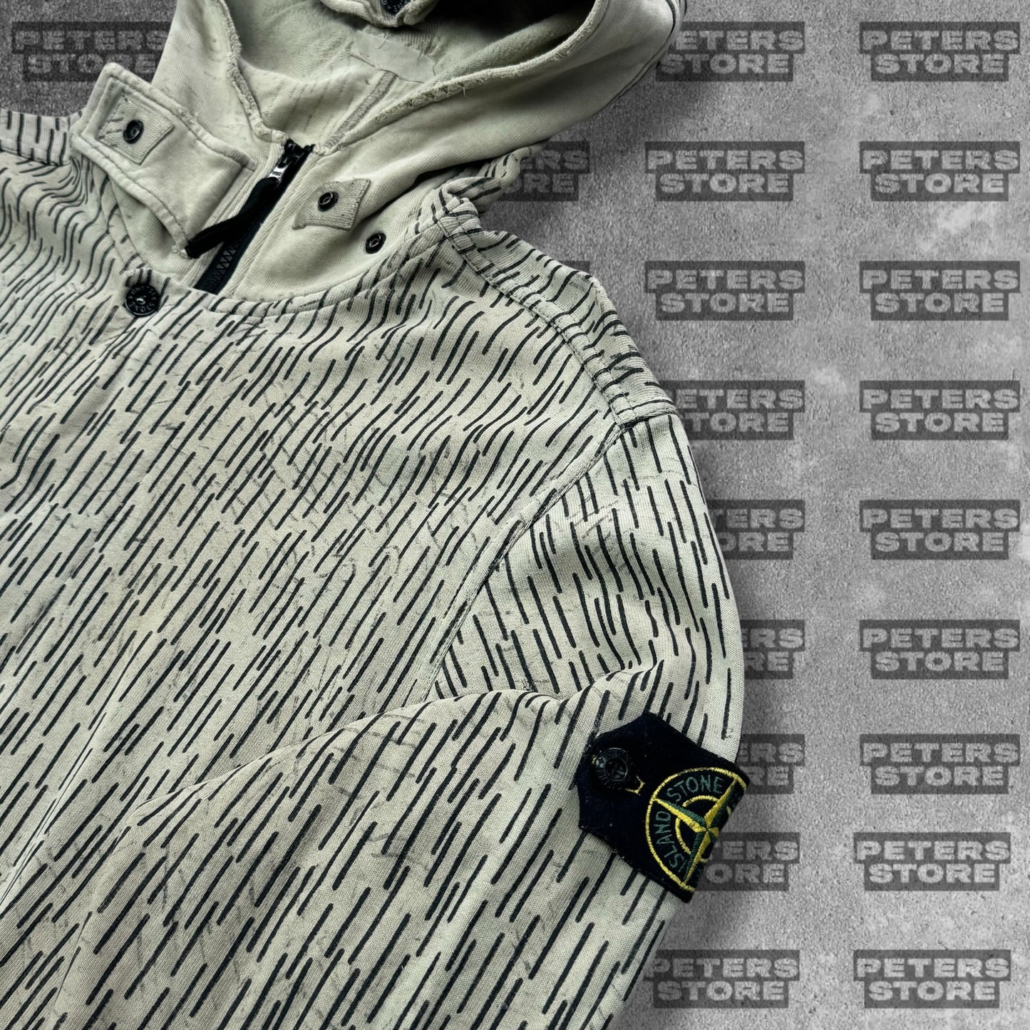 Stone Island Raincamo Hoodie Size Medium RRP £450