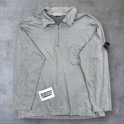 Stone Island Green Edge 1997 Quarter Zip Size XXL RRP £395