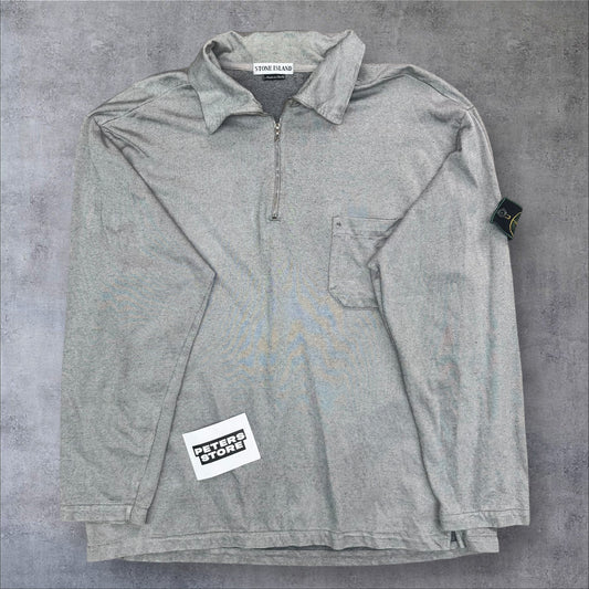 Stone Island Green Edge 1997 Quarter Zip Size XXL RRP £395