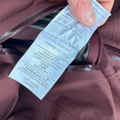 Arcteryx Zeta Goretex Jacket Burgundy Men’s Large RRP £400