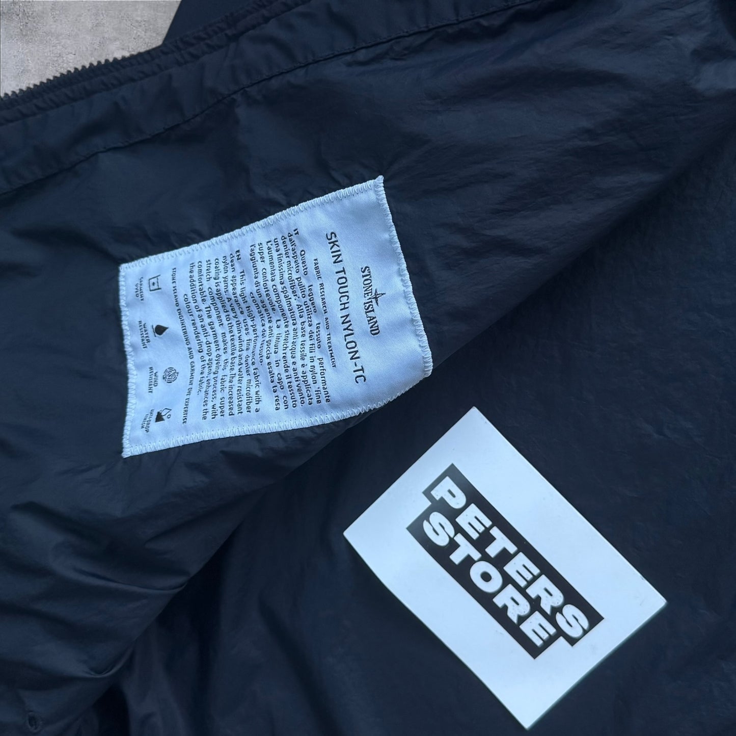 Stone Island Skin Touch Jacket Black XL Brand new with tags RRP £650