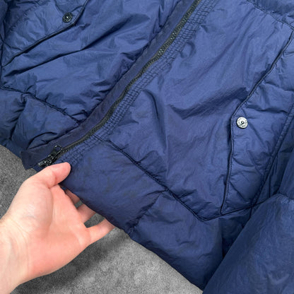 Stone Island Garment Dyed Down Puffer Jacket Size Large RRP £900