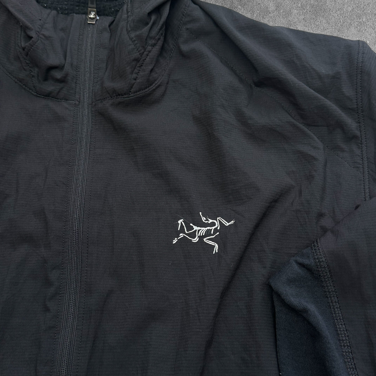 Arc'teryx Aptin Zip Hoodie Medium Black Fleece RRP £180