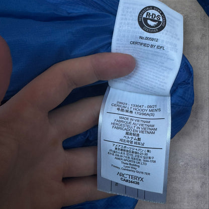 Arc’teryx Cerium Puffer Jacket Small Vitality Colourway RRP £300