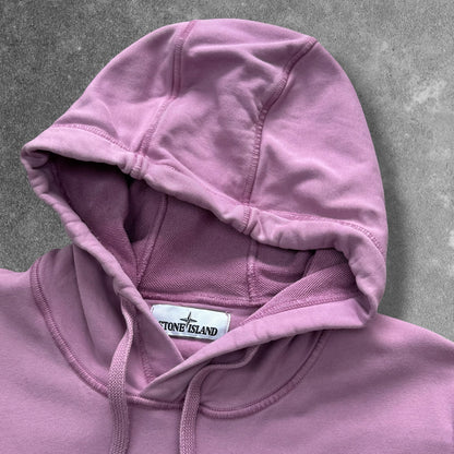 Stone Island Hoodie Men's Large Pink RRP £350