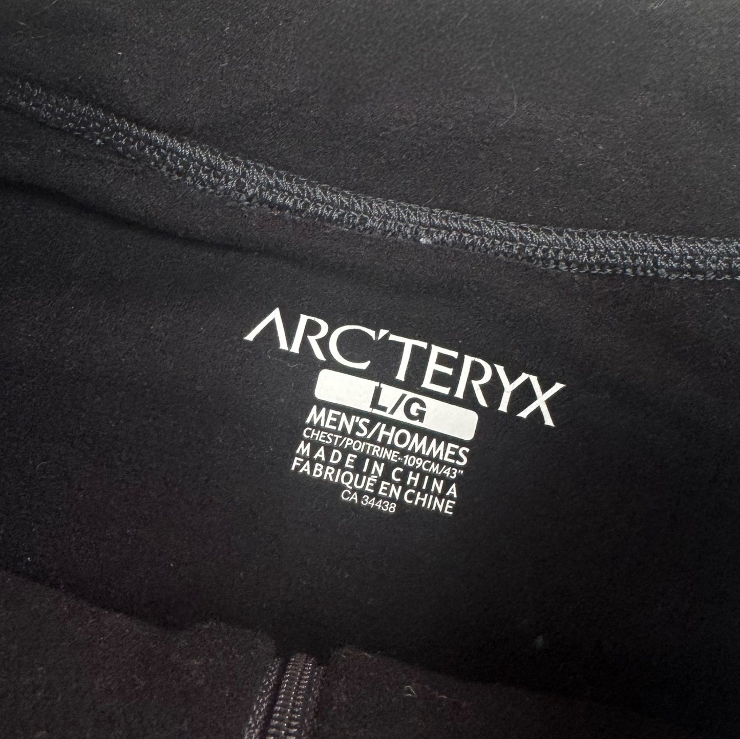 Arc’teryx Covert Quarterzip Fleece Size Large RRP £160