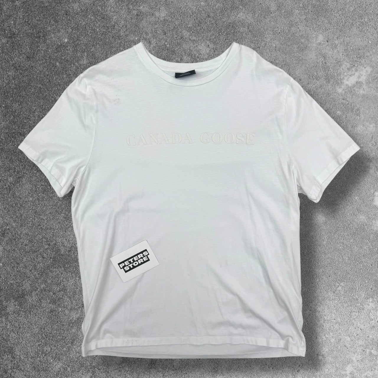 Canada Goose White T-Shirt XL RRP £170