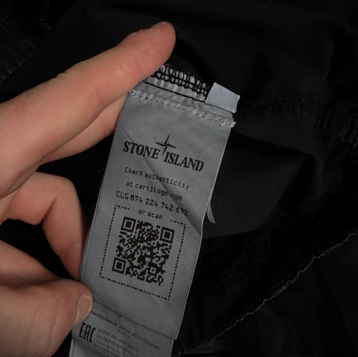 Stone Island Overshirt Black Size Medium RRP £425+