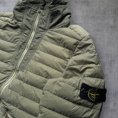 Stone Island Loom Woven Khaki Large RRP £650