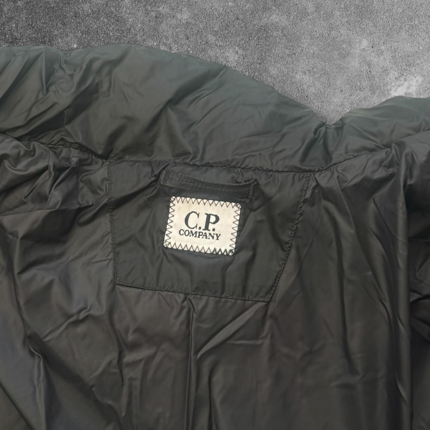 CP Company DD Down Puffer Black Jacket RRP £800